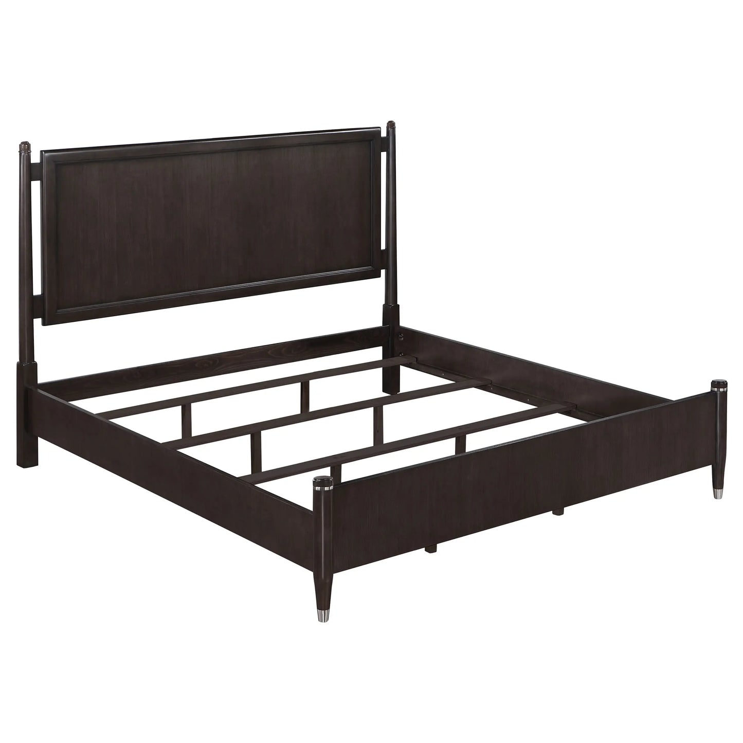 Luxury Modern Double Bed Simple Minimalist King Sizes Bedroom Furniture Sets in Wood for Home Apartment or Hotel Use