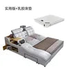 USB Charging Tanning Design Leather Bed Sheet Set Smart Bed king Size Quilt Bedding Set Facial Bunk Bed for Adult