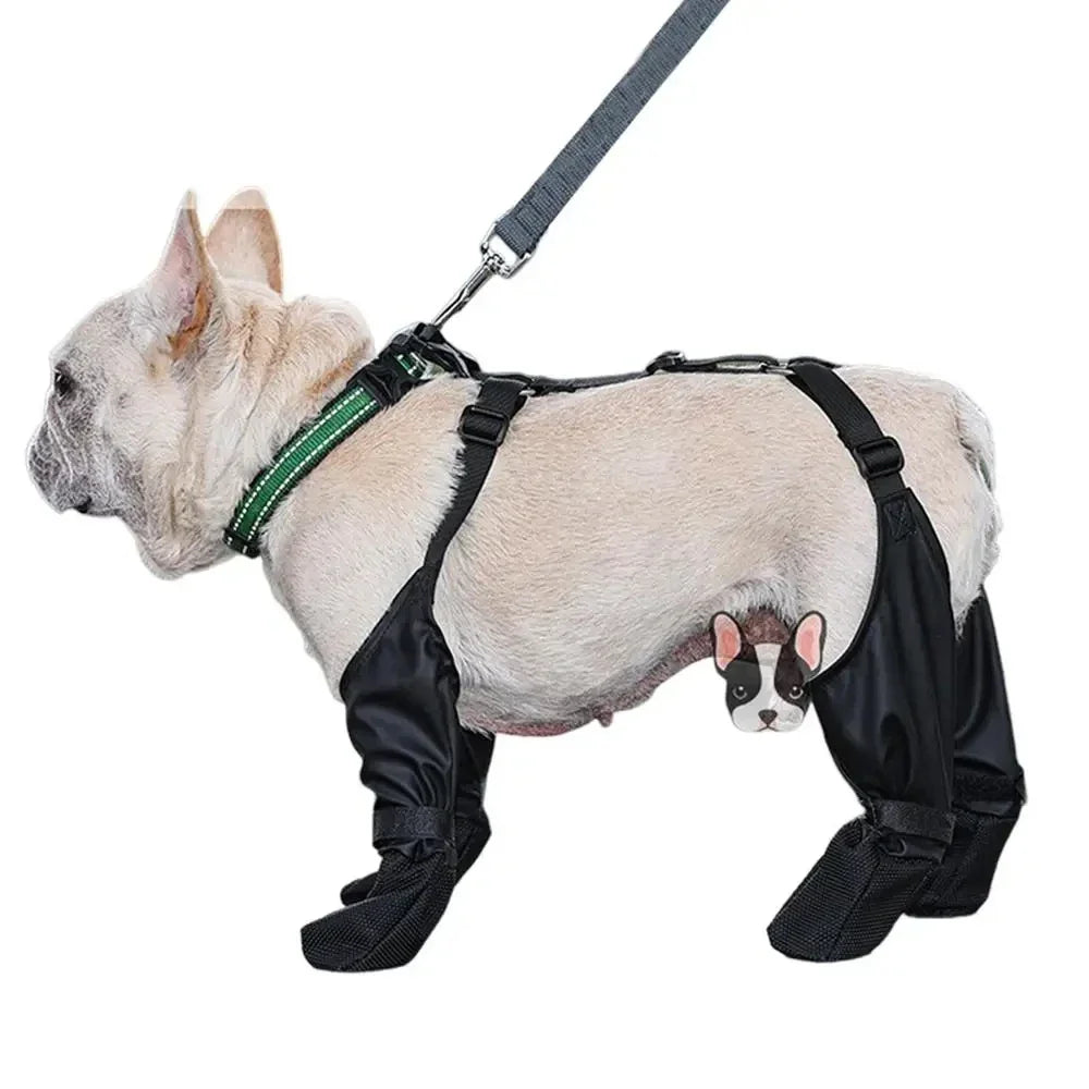 Waterproof Dog Shoes Adjustable Dog Boots Pet Breathbale Shoes for Outdoor Walking Soft Small Medium Dogs Pets Paws Protector
