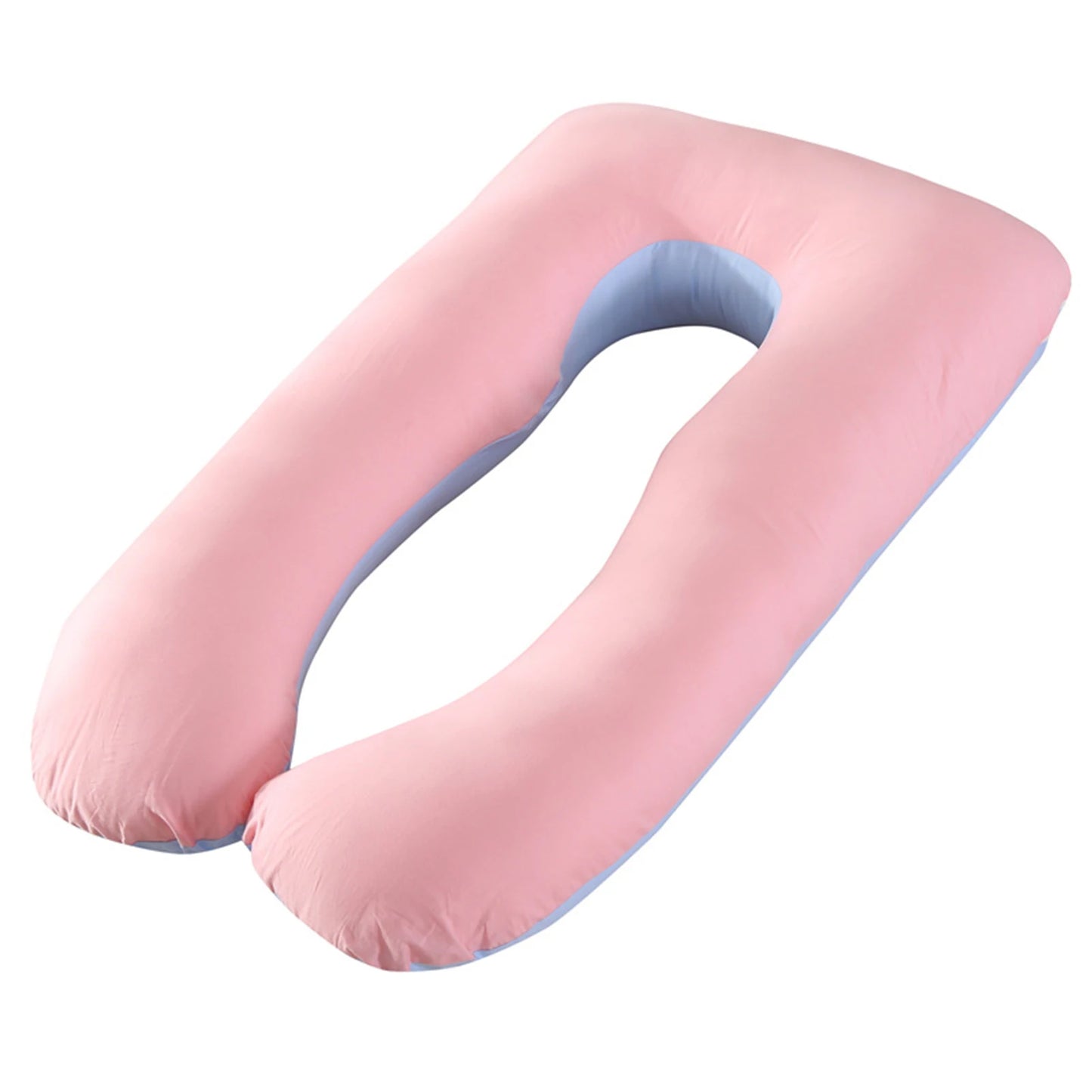 U-Shaped Pillow Cover Full Body Support U-Shaped Pillow Cotton Pillowcase Comfy Breathable Pillow Case For Room Nap pillow Case